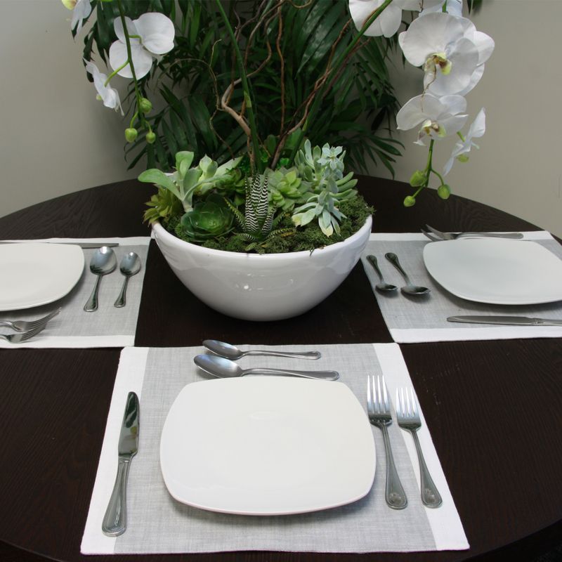 41pc Stainless Steel Zehira Frost Silverware Set - Cambridge Silversmiths