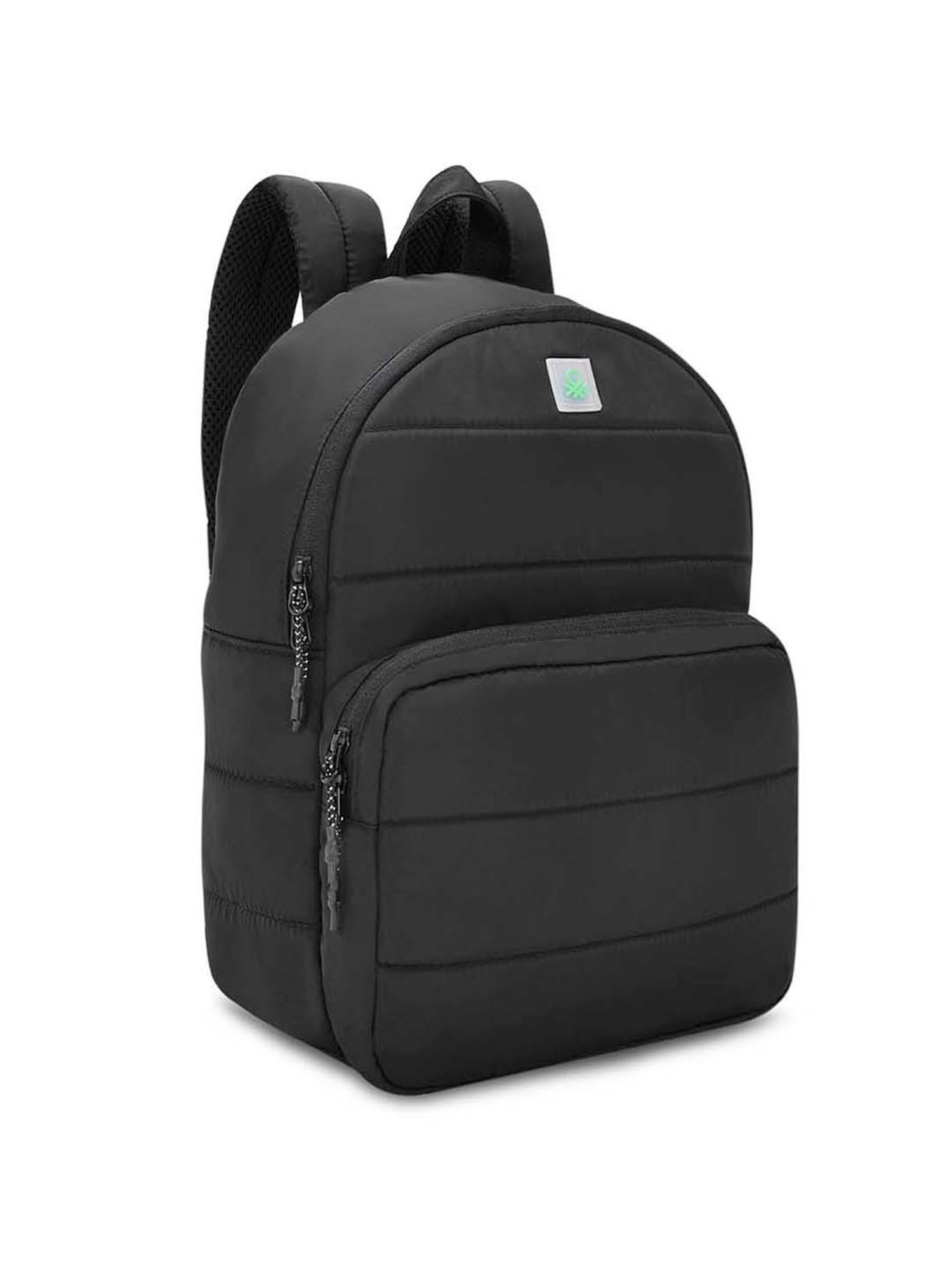 United Colors of Benetton Darell 12 Ltrs Black Medium Laptop Backpack