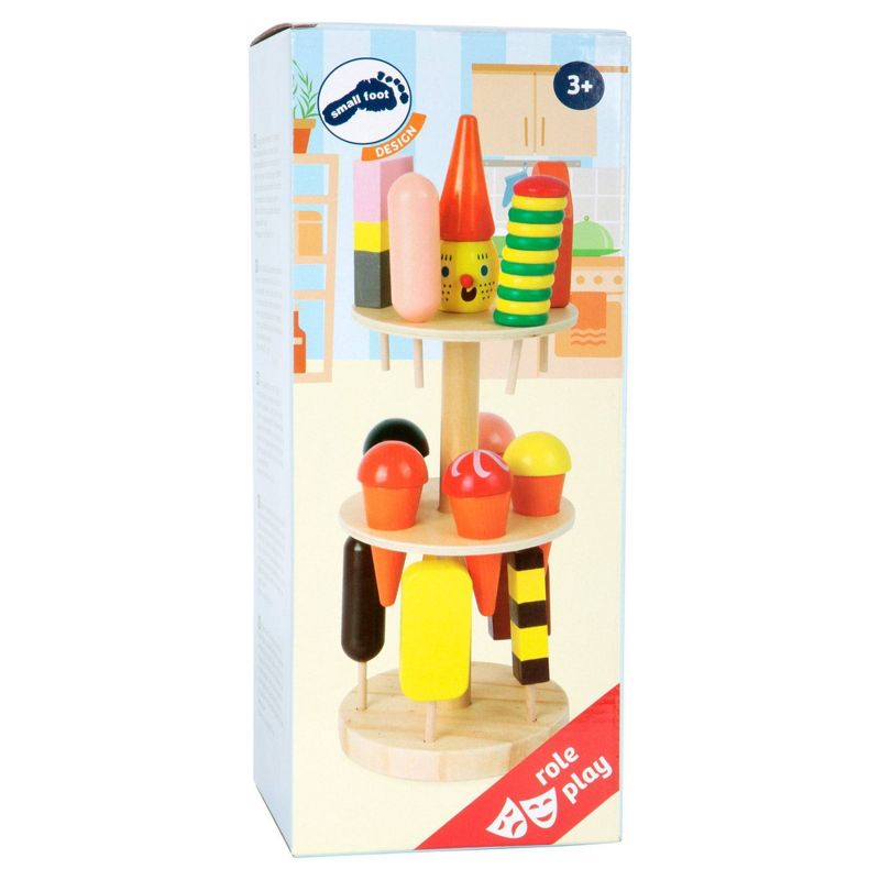 Small Foot Wooden Toys Ice Cream Stand Playset
