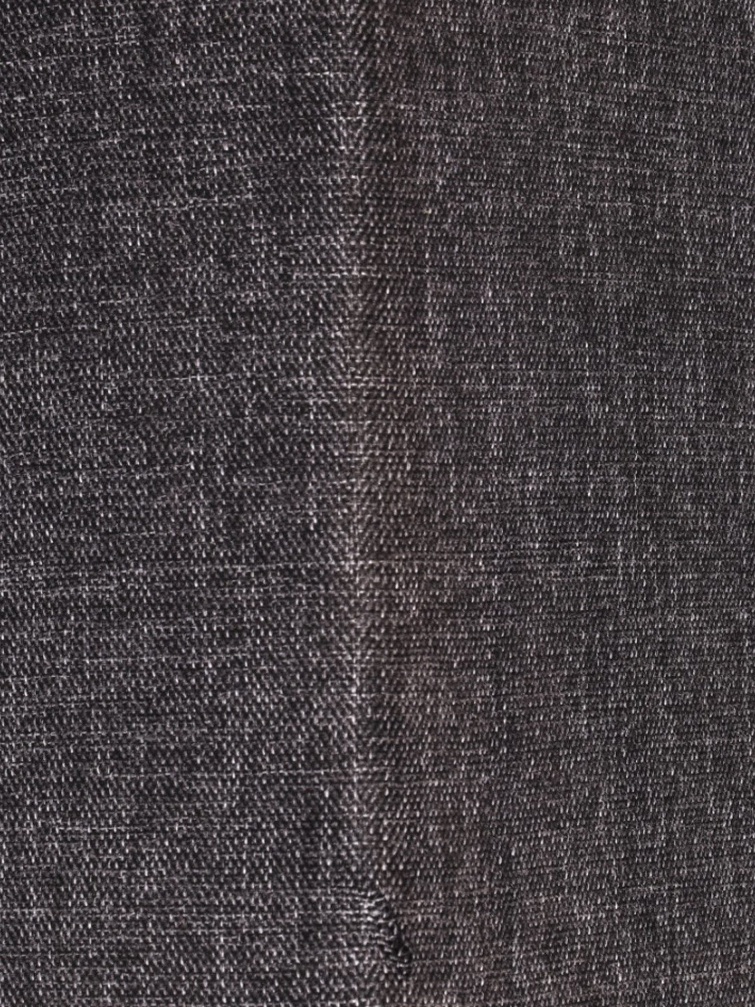 Ikiriya Iris Solid Black Wood Ottoman