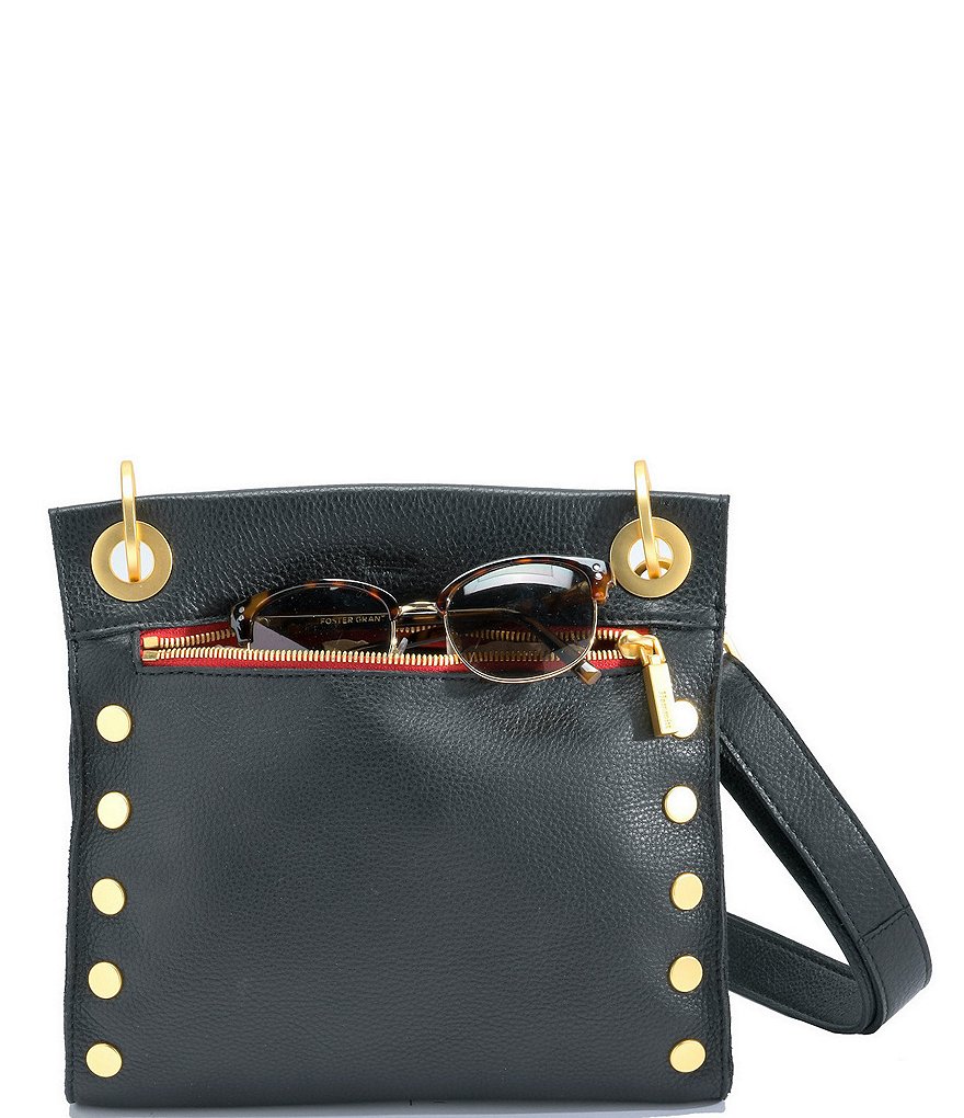 Hammitt Tony Medium Leather Studded Crossbody Bag