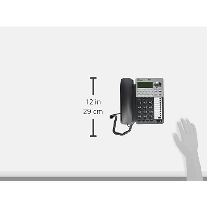 ML17939 2Line Corded Telephone with Digital Answering System and Caller IDCall Waiting BlackSilver