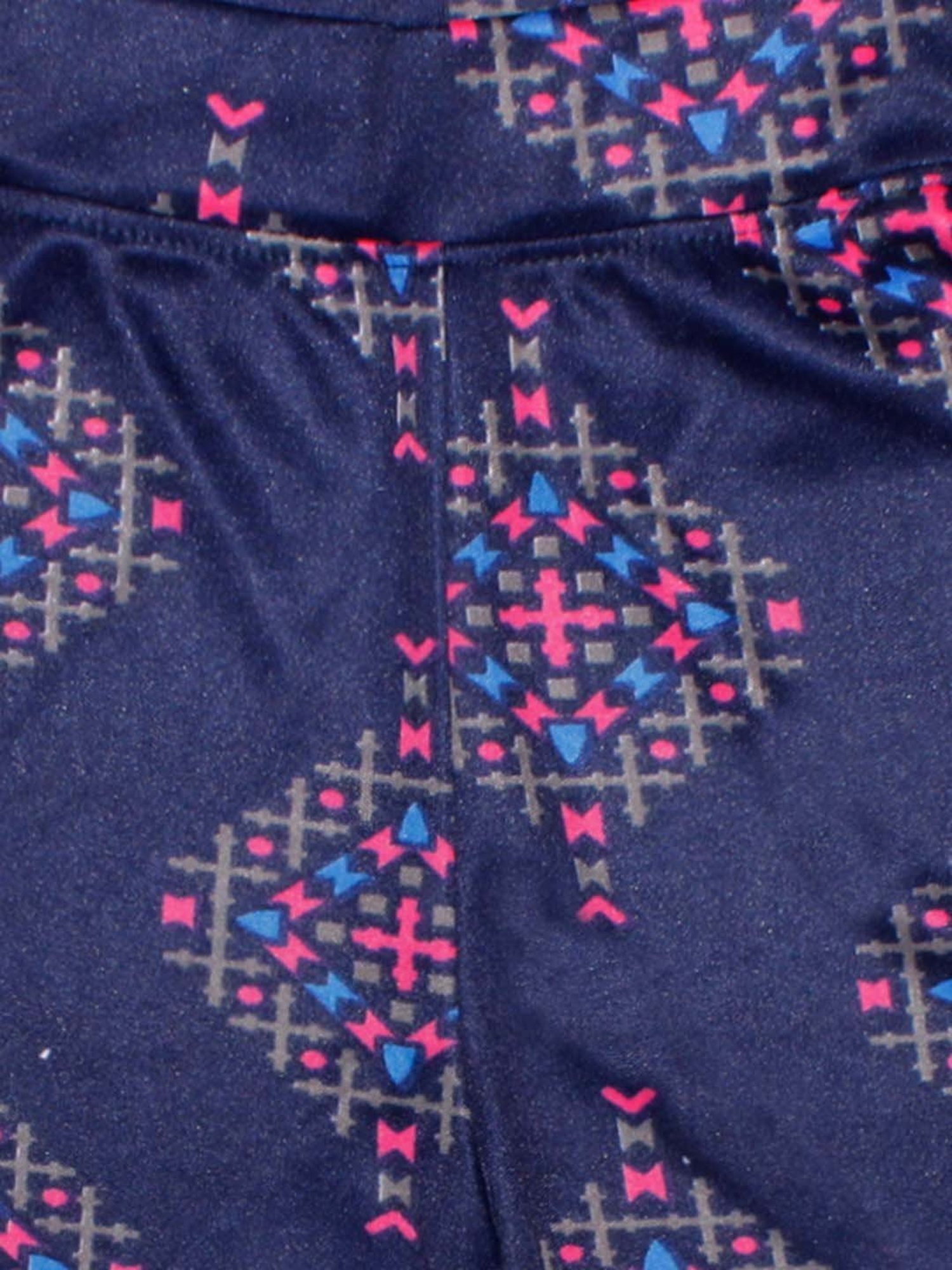 Kiddopanti Kids Coral & Neon Green Logo Cycling Shorts (Pack of 2)