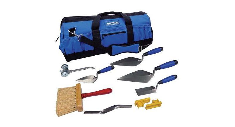 WESTWARD 13P511 Masons Apprentice Tool Kit,8 Pcs