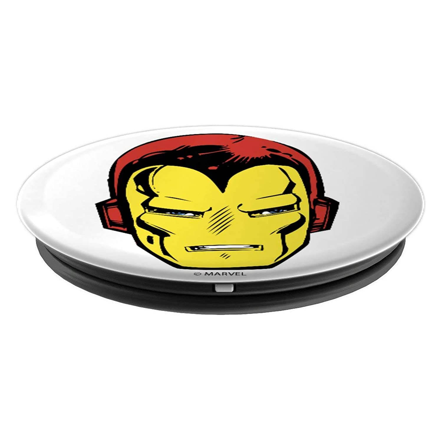 Marvel Iron Man Classic Big Face PopSockets Grip and Stand for Phones and Tablets