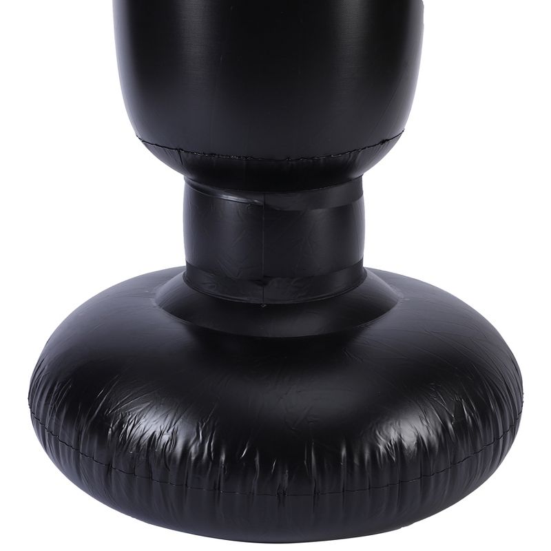 HolaHatha Inflatable Indoor/Outdoor Kids Standing Punching Bag Home Gym Boxing Fitness Equipment with Heavy Bag Stand for Children of All Ages