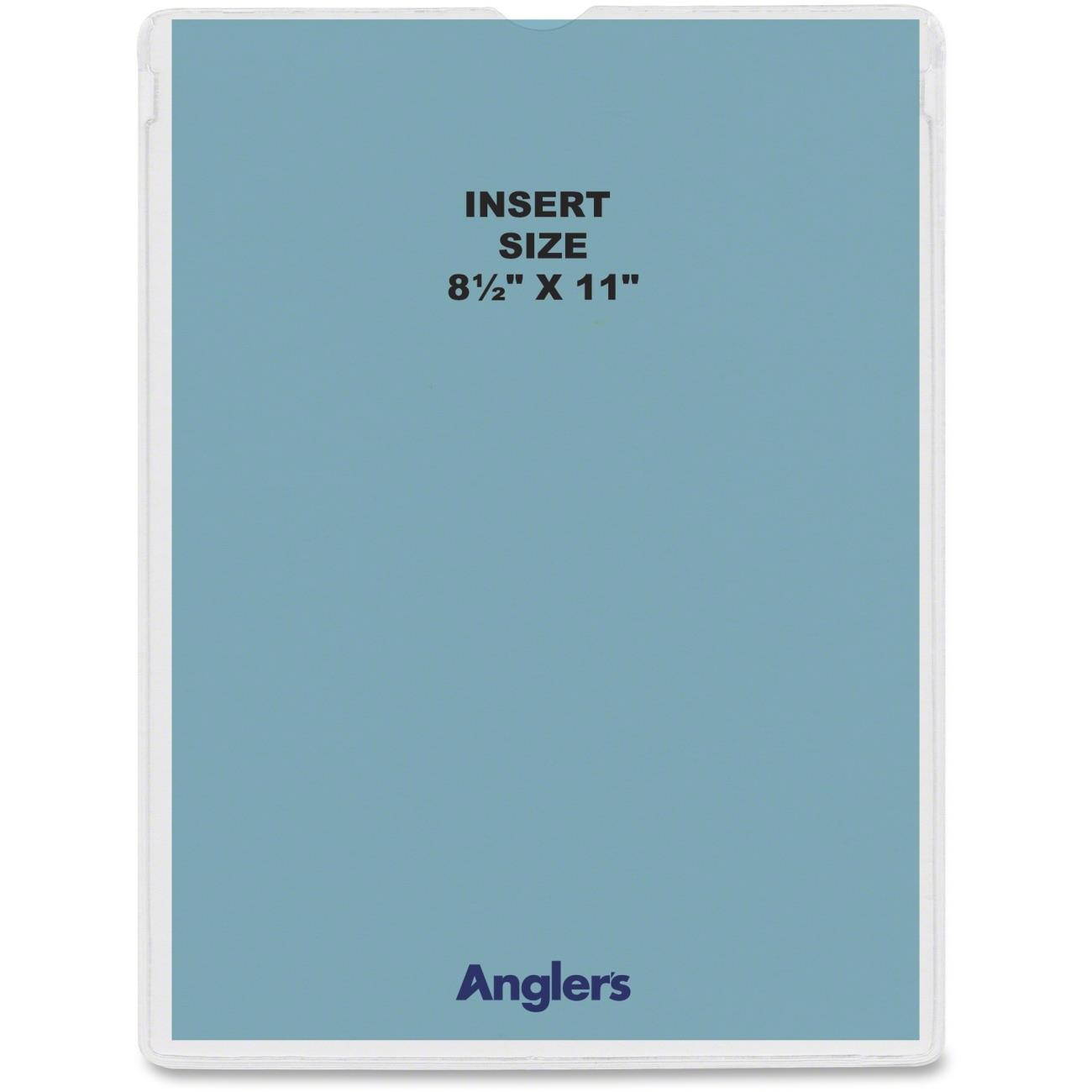 Anglers Self-stick Crystal Clear Poly Envelopes