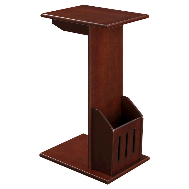 Abby Magazine C End Table Mahogany - Breighton Home