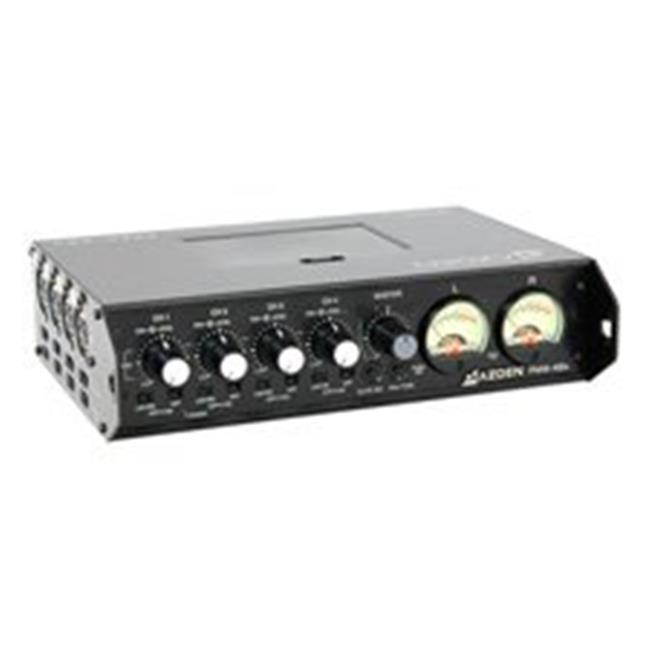 Azden 4 Channel Portable Mic/Line Mixer with USB Digital Audio Output #FMX-42U