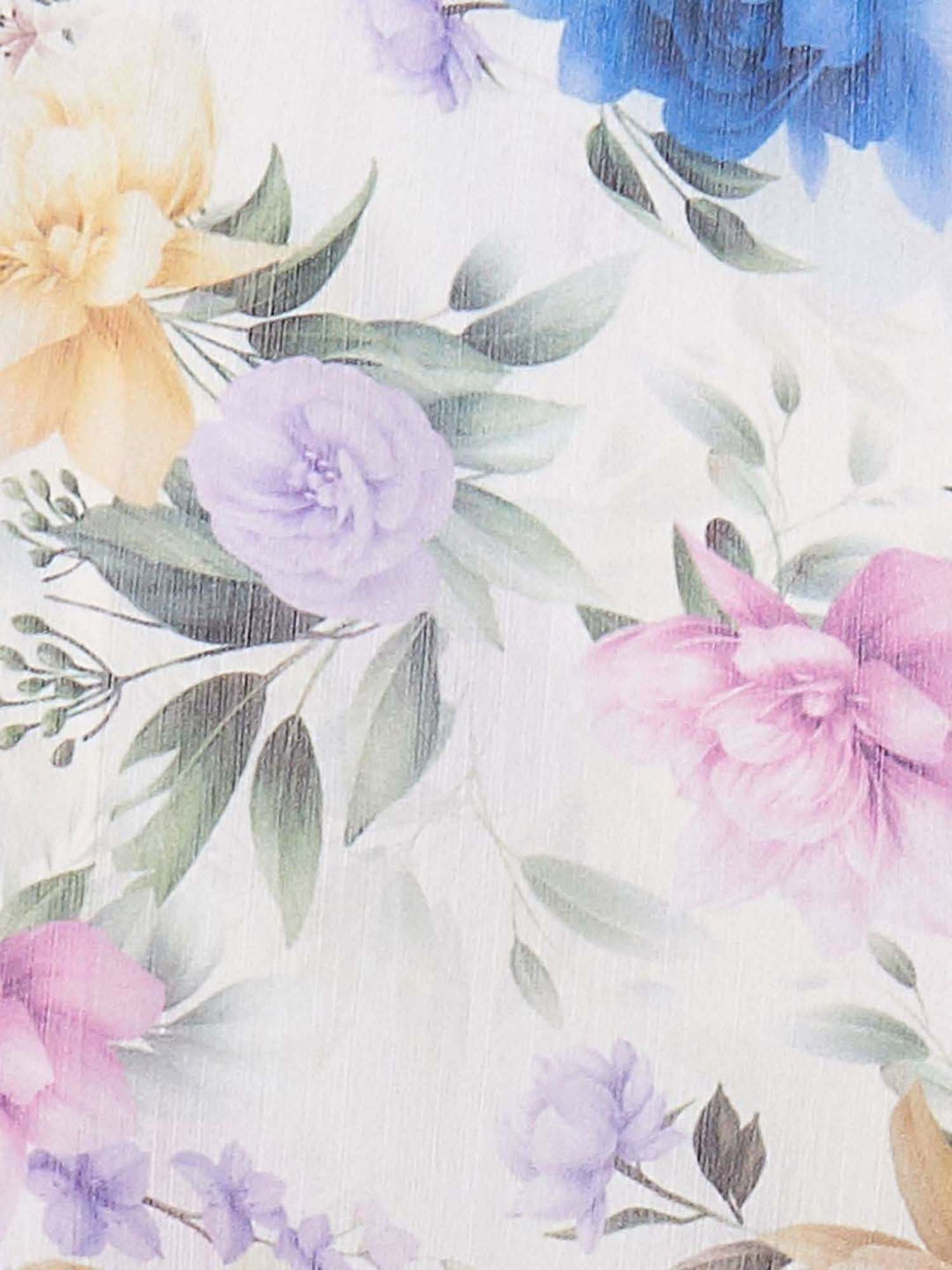 Code by Lifestyle White Printed A-Line Skirt