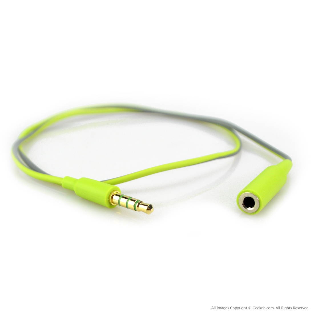 Bose SoundSport, SIE2, SIE2I Sport Headphones Replacement Extension Cable / Mobile Headset Extended Cord Wire (Green)