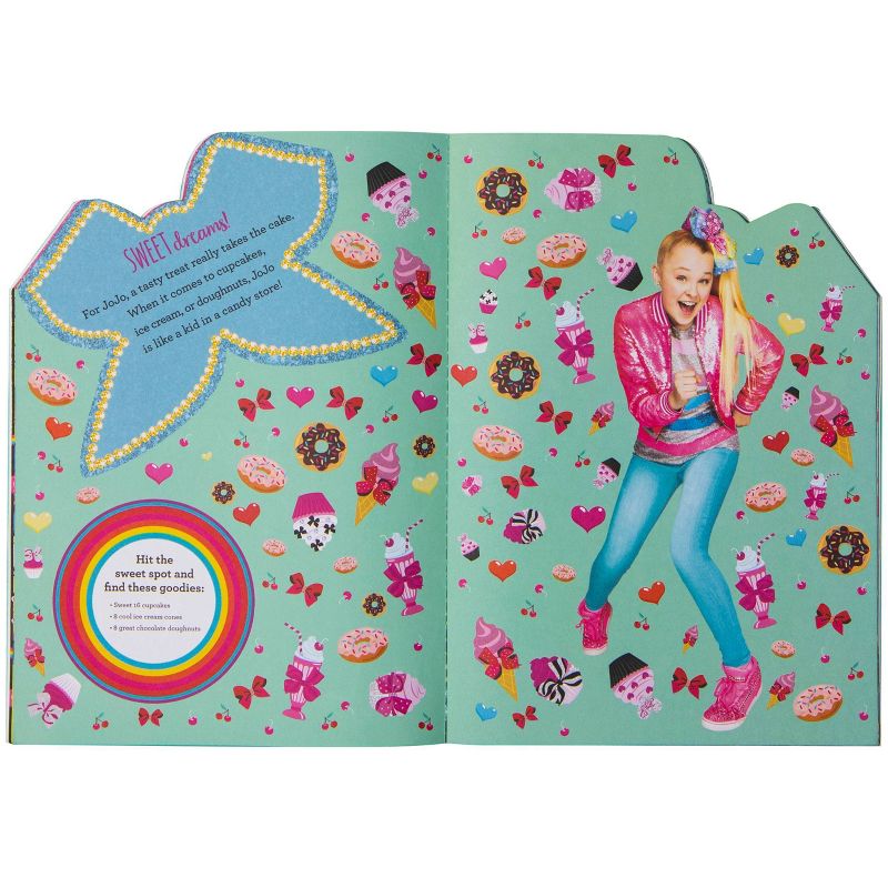 JoJo Siwa - Out of This World Shapped Look and Find with Stickers - by Claire Winslow (Paperback)