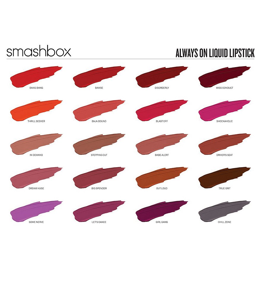 smashbox Always On Liquid Lipstick