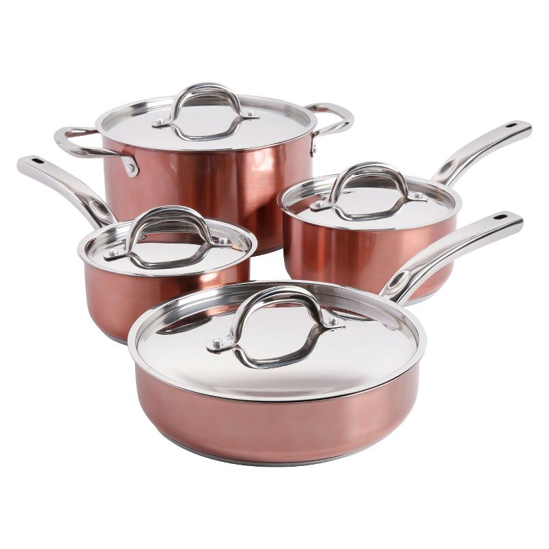 Oster 8 Piece Cookeware Set - Copper