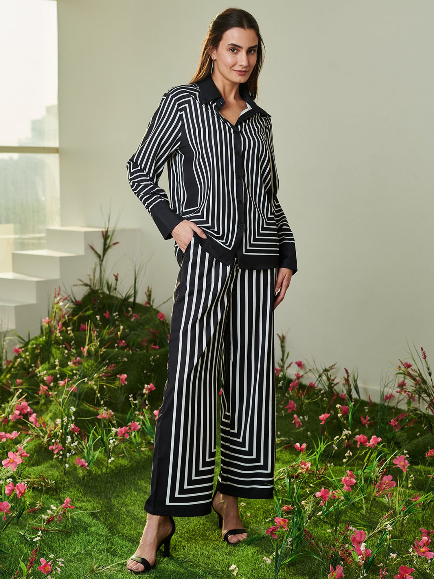 Dusk Attire Black Sophie Co-ord Set