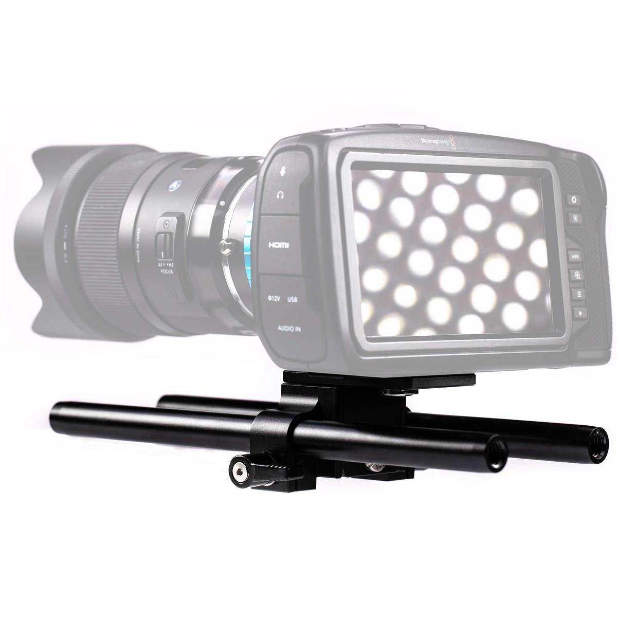 IndiPRO DSLR Baseplate with 9" 15mm Rods #INDIBASE