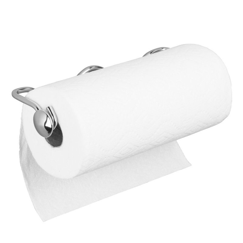 Home Basics  Easy Tear Bamboo Paper Towel Holder with Weighted Base, Natural