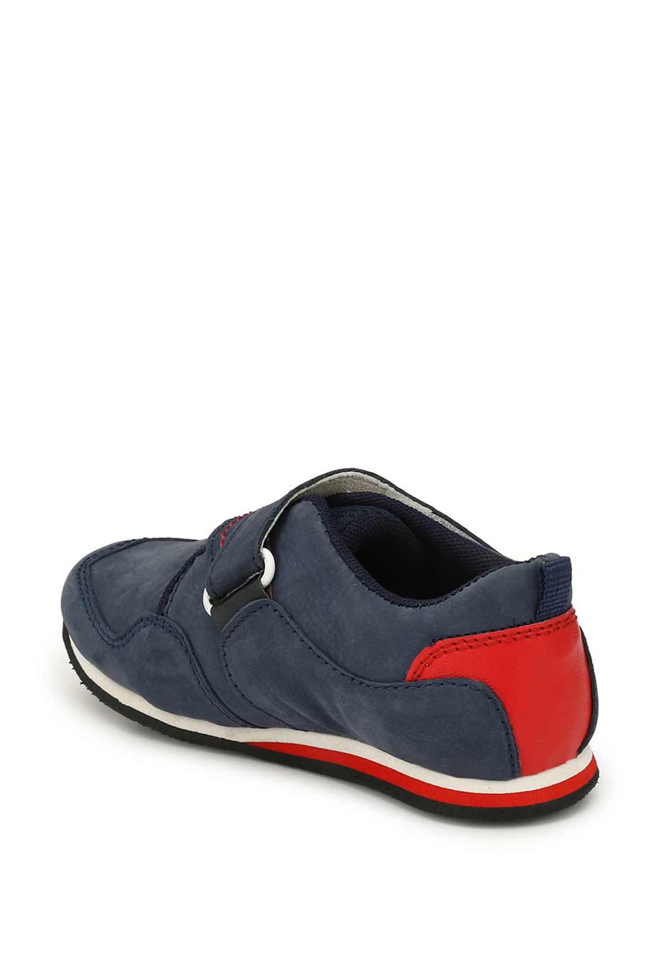 Tuskey Kids Blue Leather Sneakers