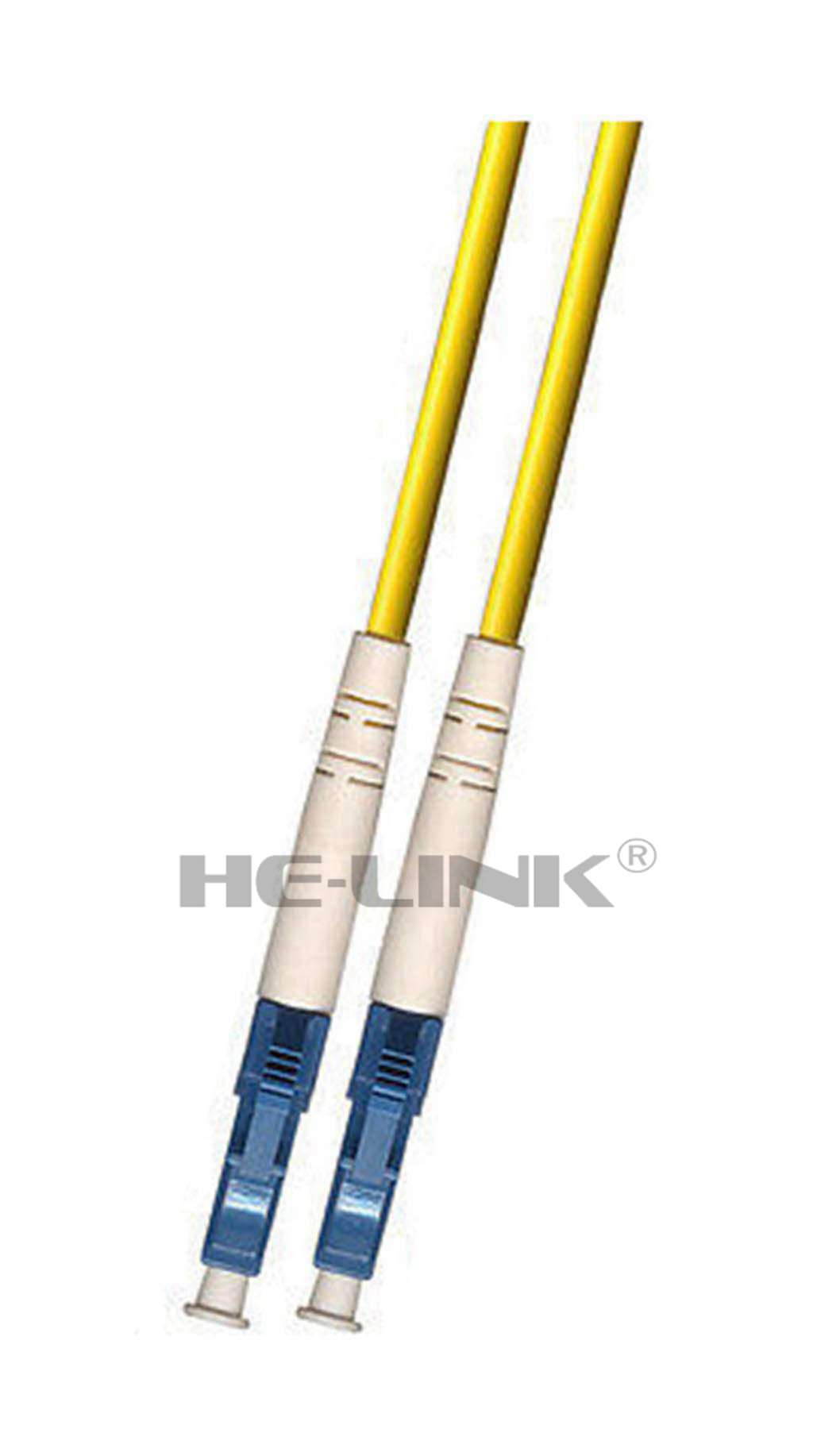 300M LC-LC Indoor Armored Singlemode Duplex Fiber Optic Cable Patch Cord 9/125