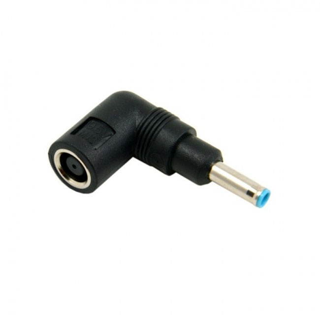 Jimier DC 7.4*5.0mm Ultra slim DC Jack to 4.5*3.0mm Plug 90 Right Angled Adapter For Laptop PW-159-RI
