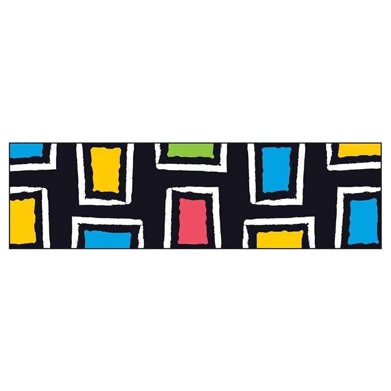 TREND Bolder Borders 2 3/4" x 42" Bold Strokes Circles Assorted T85143