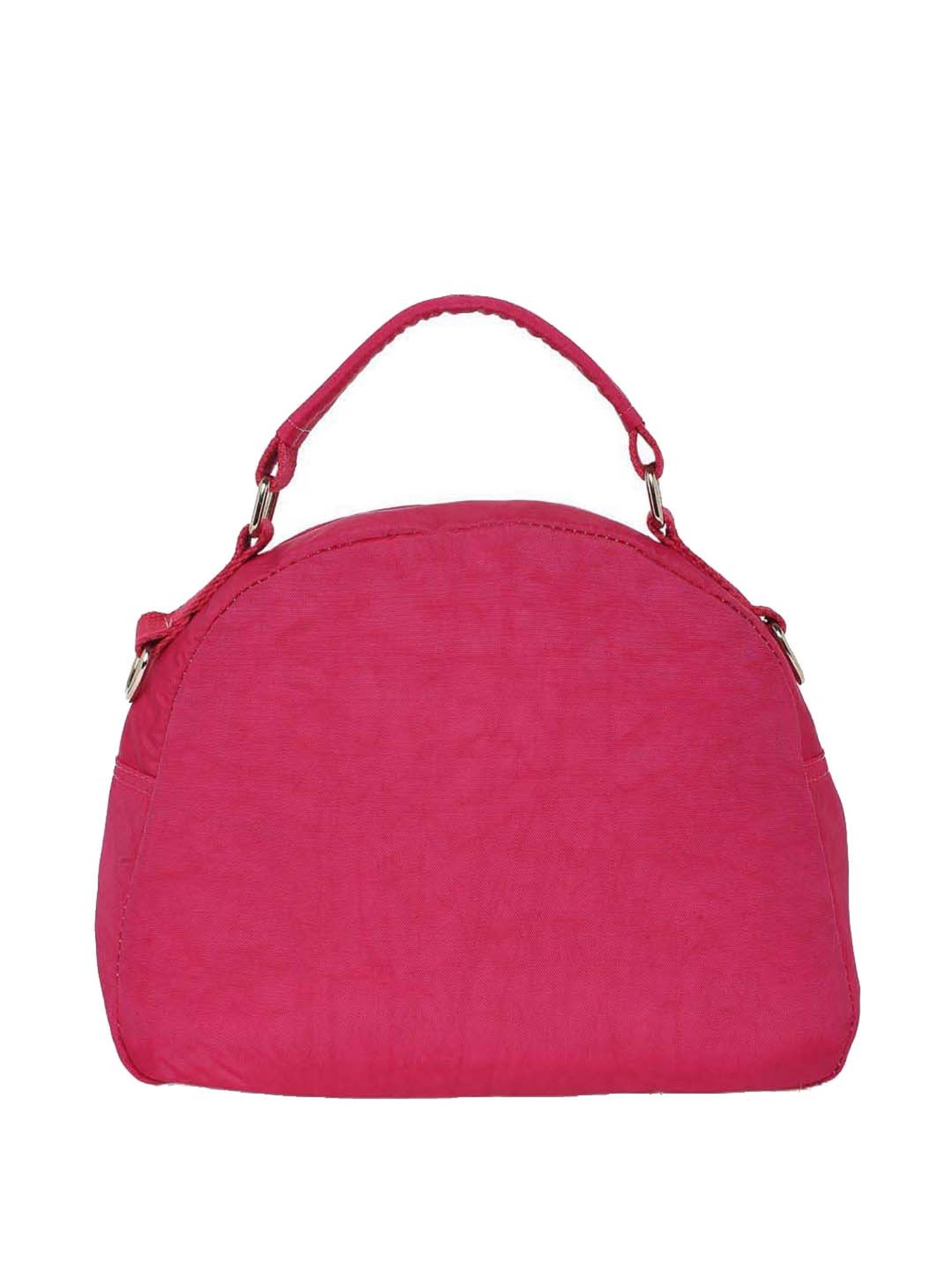 Baomi Pink Solid Medium Cross Body Bag