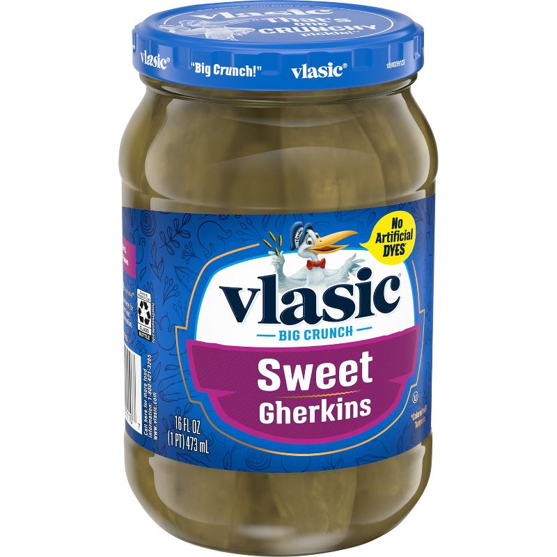 Vlasic Sweet Gherkin Pickles - 16oz