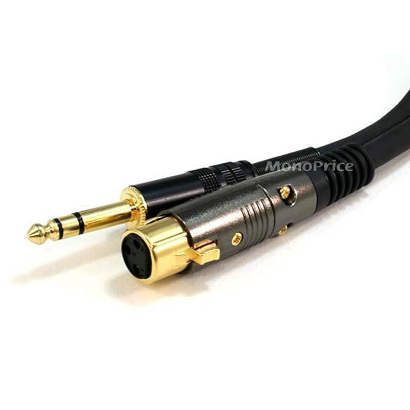 104774 50Feet Premier Series XLR Female to 14Inch TRS Male 16AWG Cable