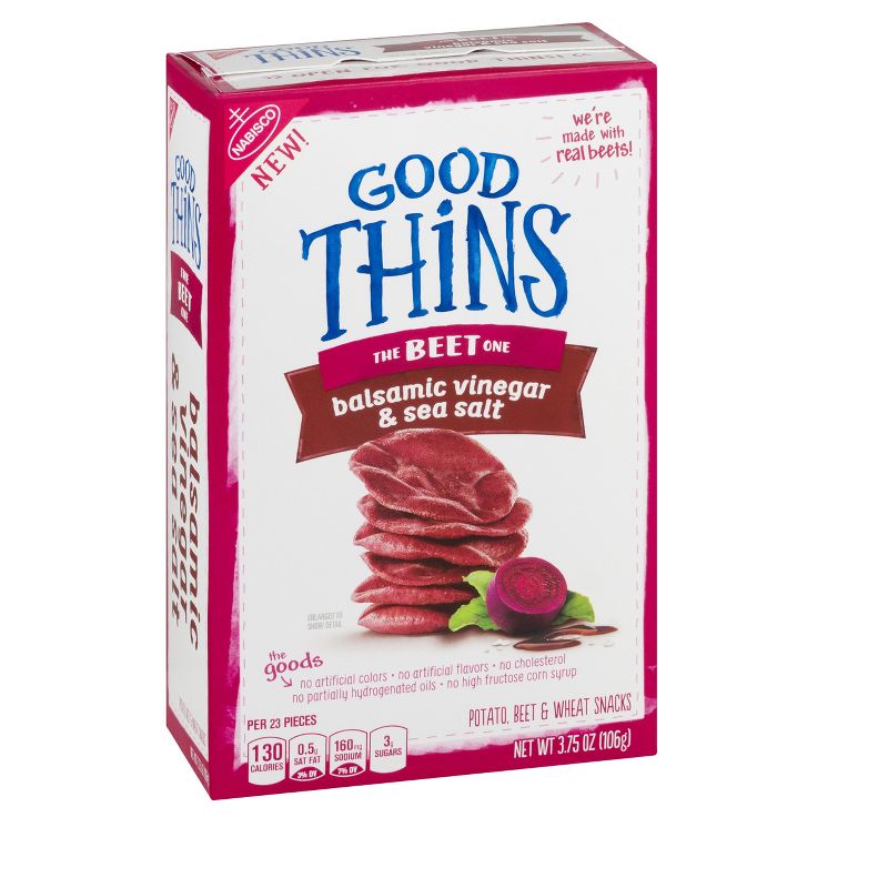 Good Thins: The Beet One Snacks - Balsamic Vinegar & Sea Salt - 3.75oz