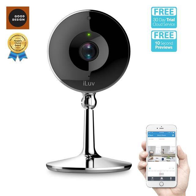 iLuv mySight2K Wi-Fi Cloud-Based 2K HD Video Camera