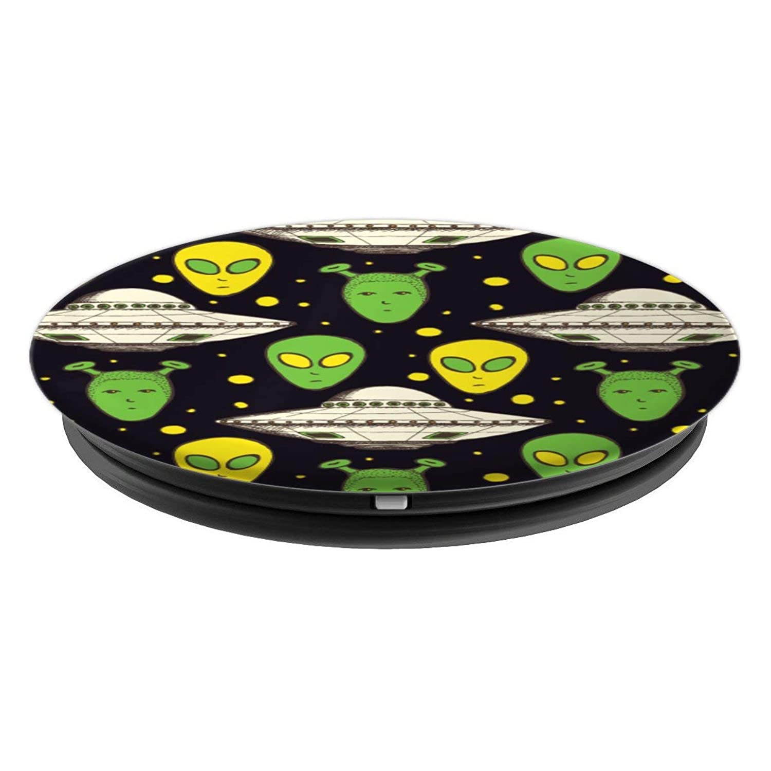 Alien Invasion - Aliens and UFOs PopSockets Grip and Stand for Phones and Tablets