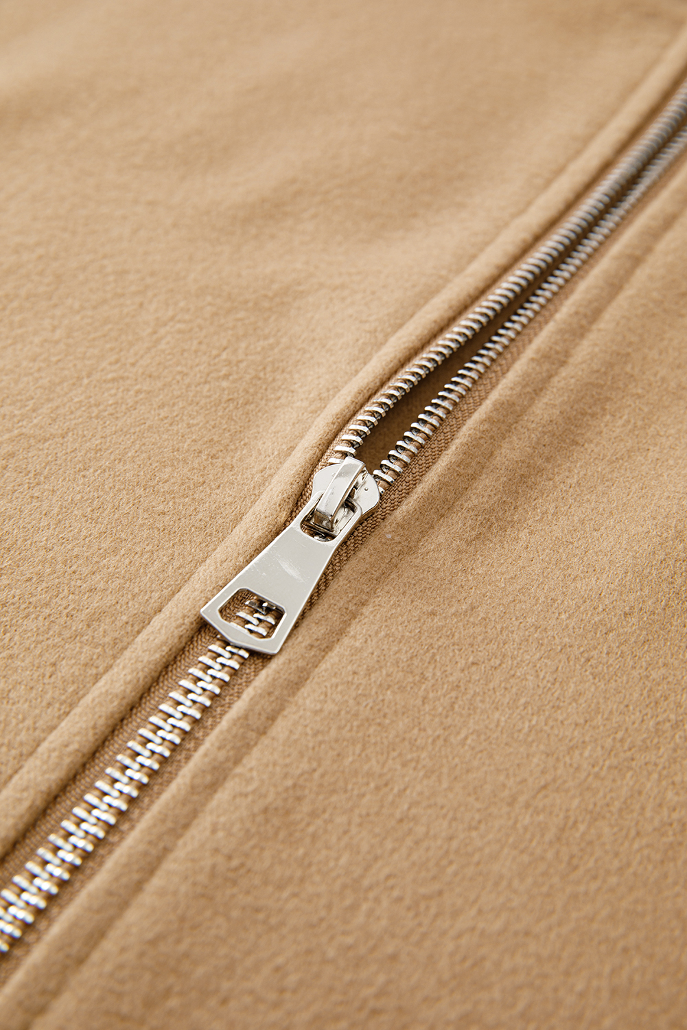 Brown Plaid Button Up Long Sleeve Flannel Shacket