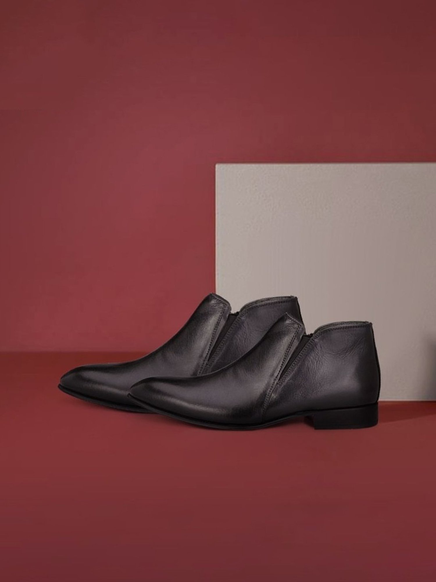 Hitz Men's Black Casual Boots