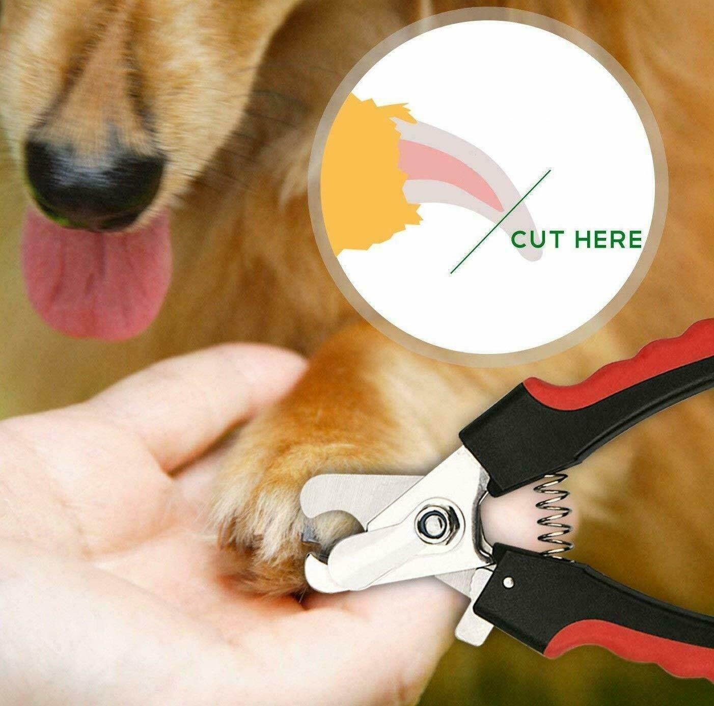 Dog Nail Clippers Cutting Scissors Claw Professional Pet Small Large Grooming