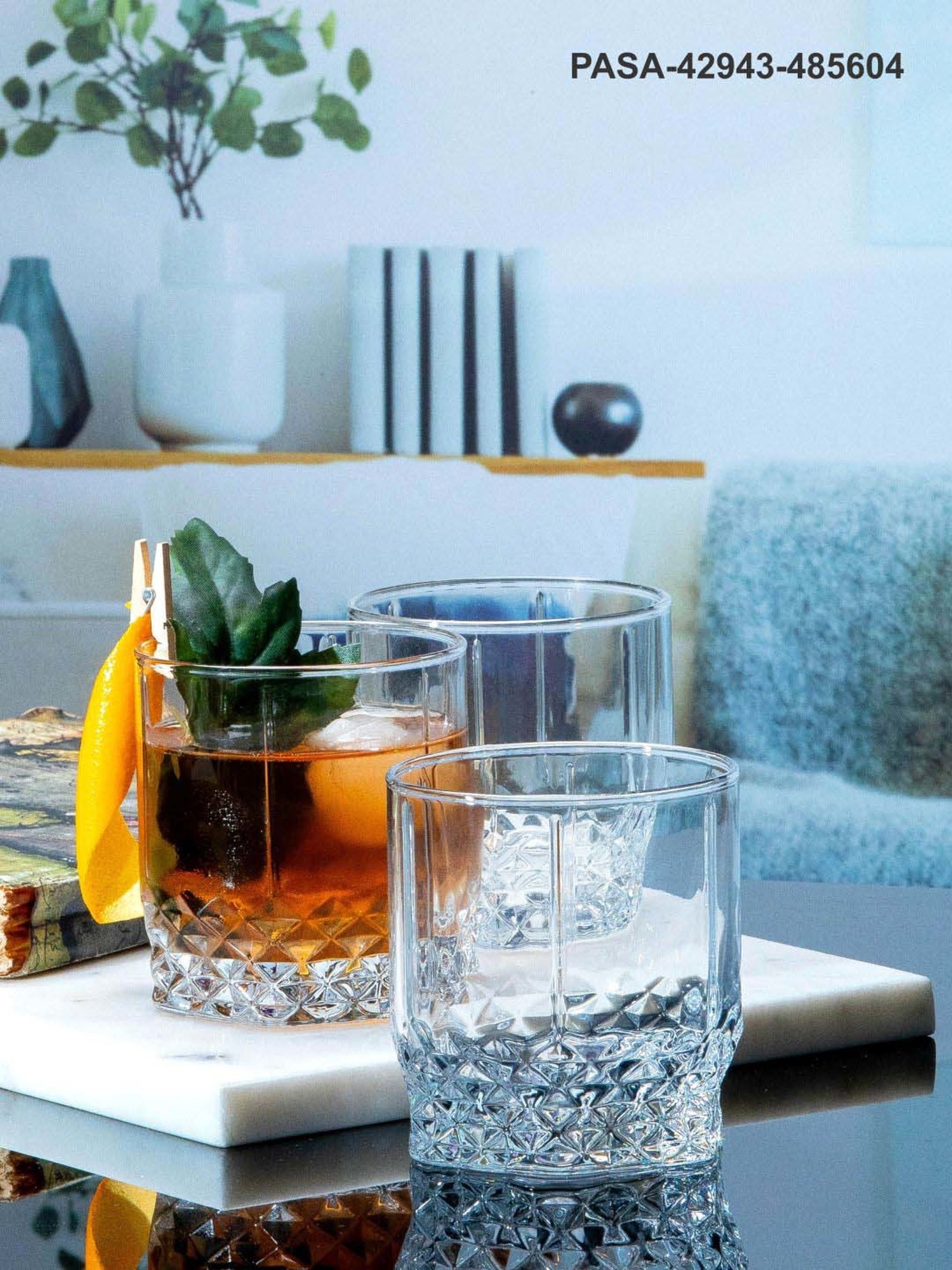 Pasabahce Transparent Glass Tumbler (0.25 L) - Set of 6