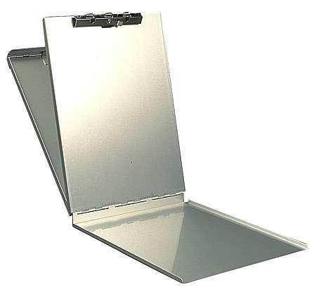 SAUNDERS 10007 5-1/2"x 8-1/2" Storage Clipboard 3/8", Silver