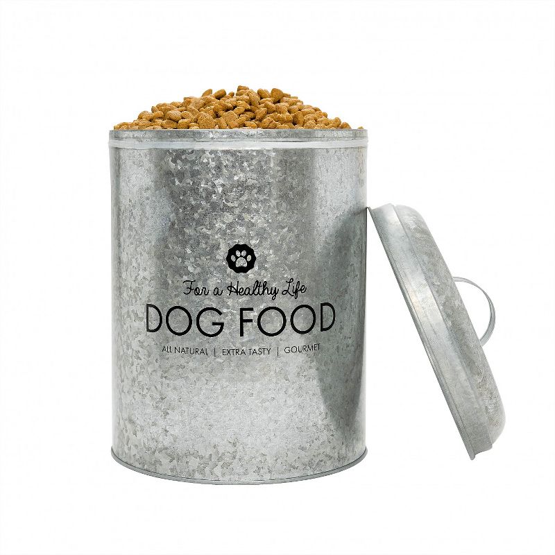 Amici Pet Buster Metal Food Bin, Dog Food