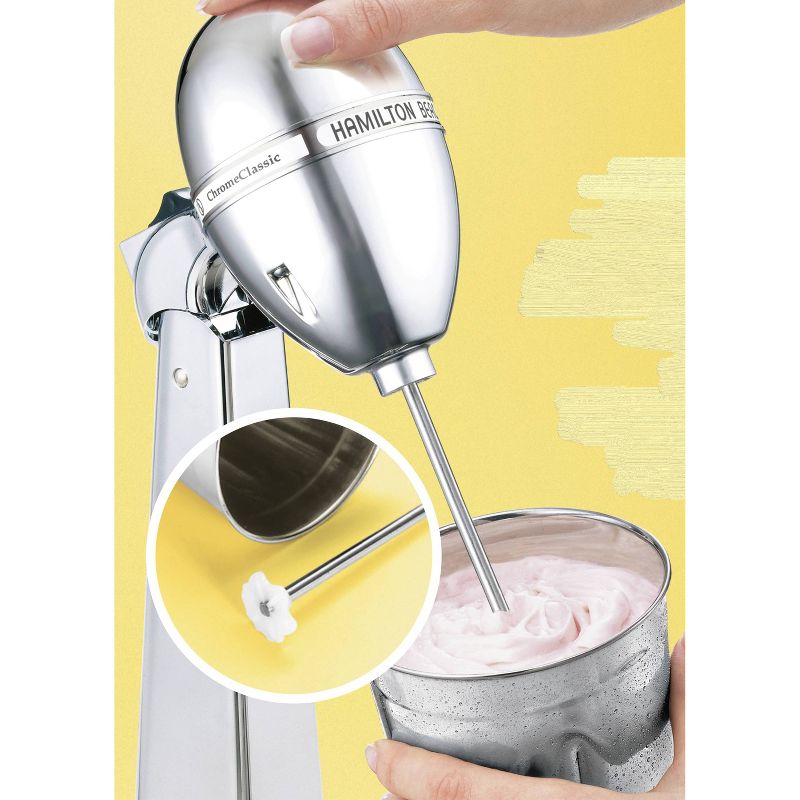 Hamilton Beach 28 oz. DrinkMaster Classic Drink Mixer - Silver 730C