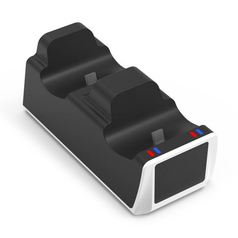 Charger For DualSense Dual USB Type C Charging Dock Station Cradle With Indicator Light For PlayStation 5  PS5 Wireless Controlle