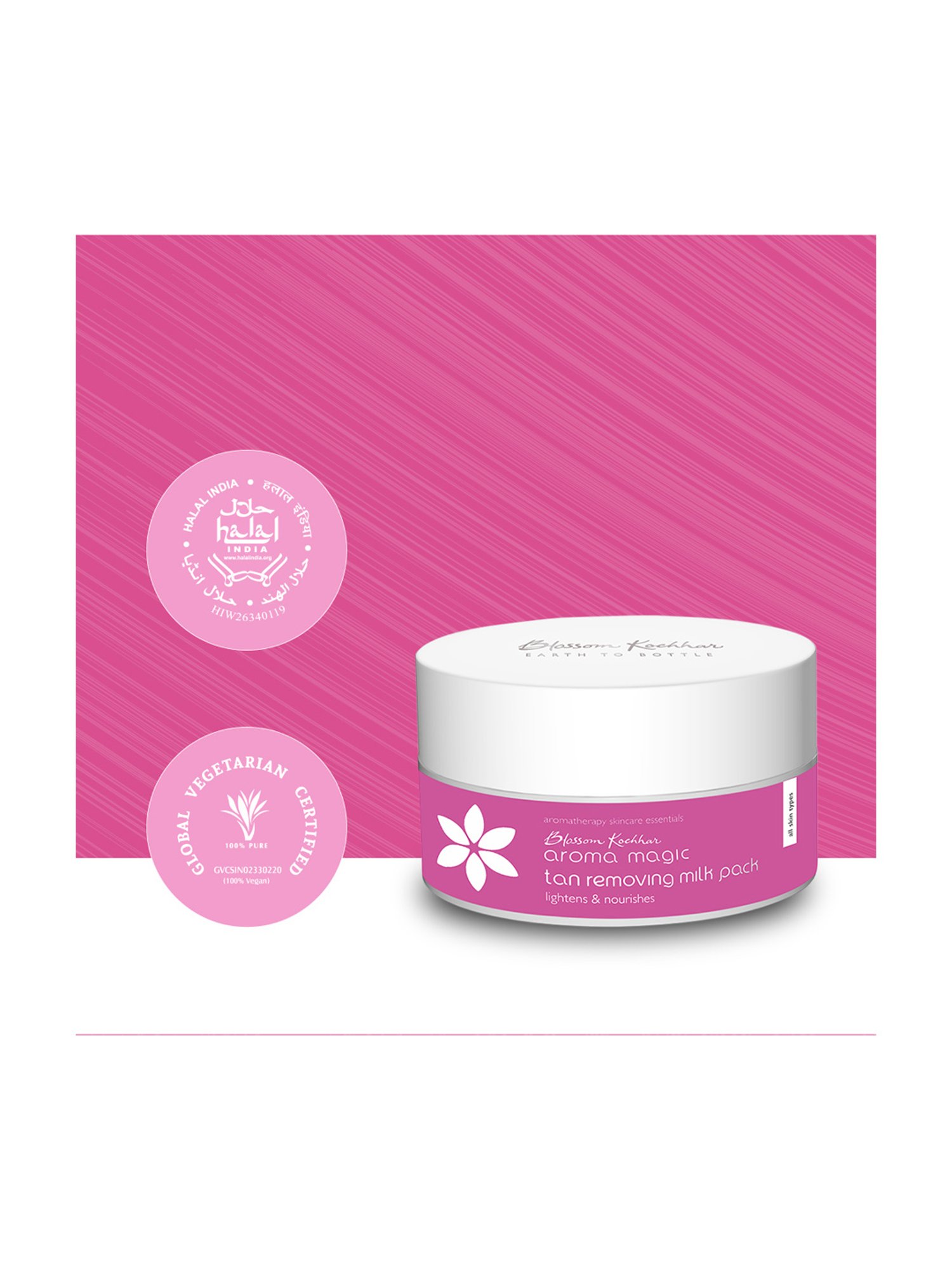 Love Earth Haldi Chandan Rose Face Pack - 50 gm