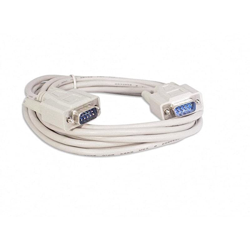 10 Foot DB9 9 Pin Serial Port Cable MaleMale RS232