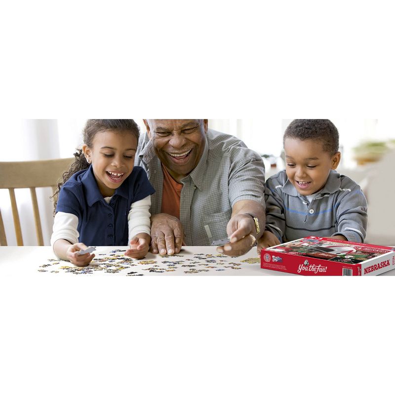 NCAA Nebraska Cornhuskers Throwback Puzzle 500pc