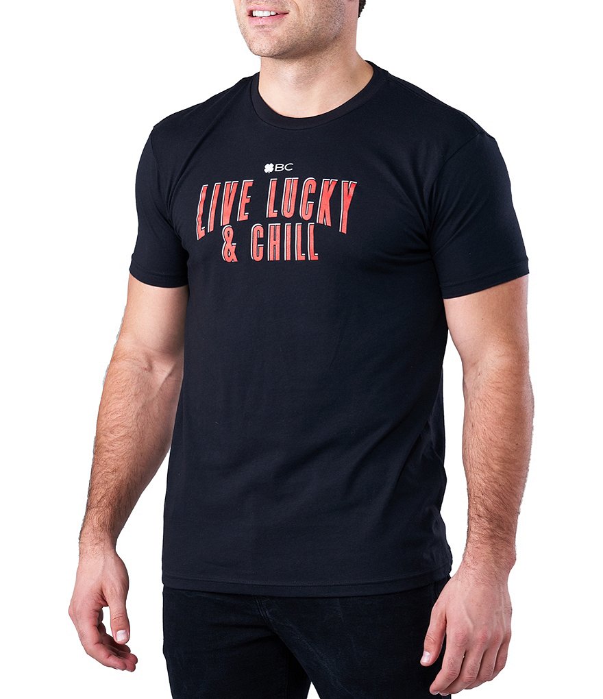 BLACK CLOVER Short-Sleeve Just Chill Graphic T-Shirt