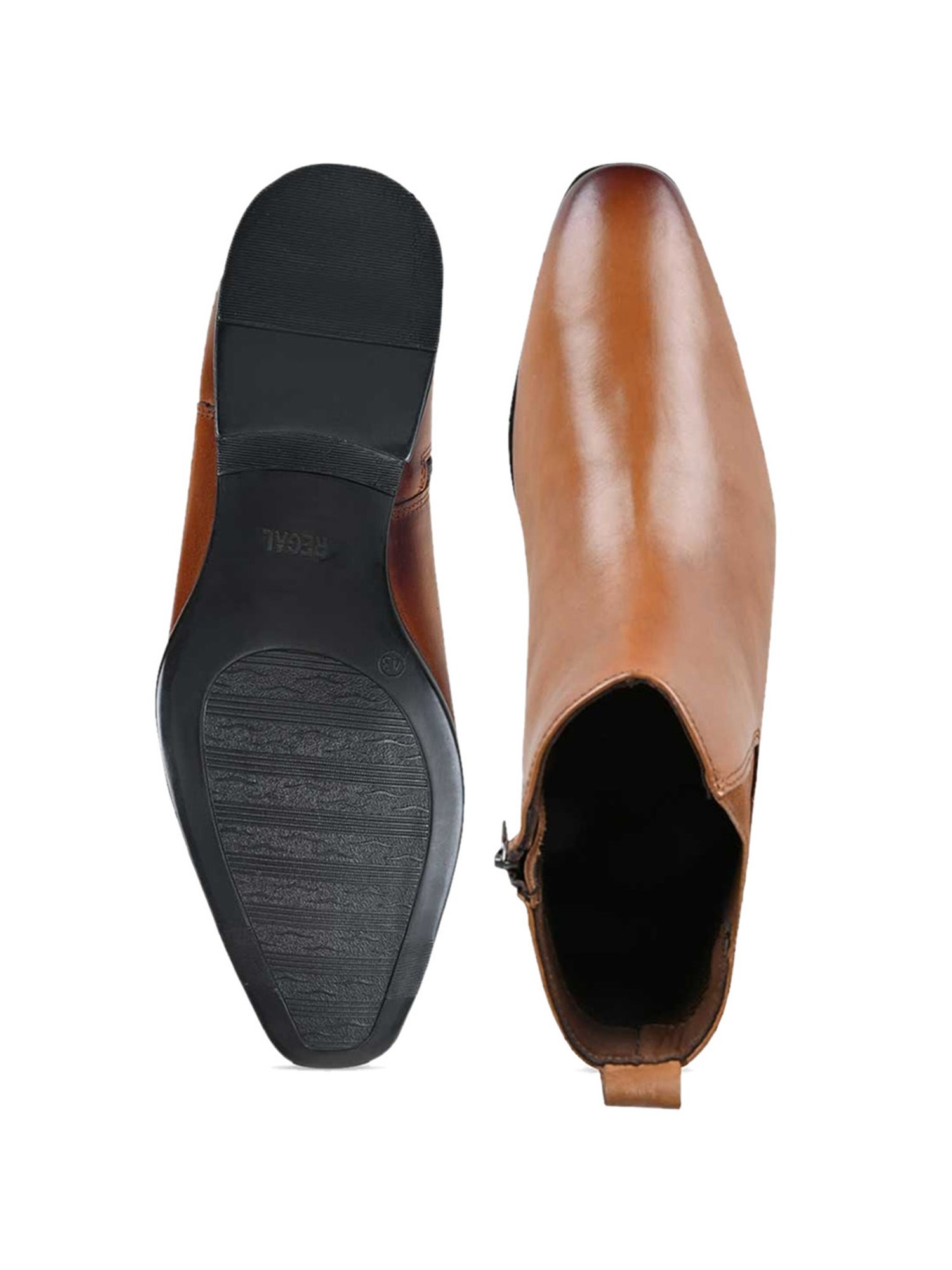 Regal Men's Tan Chelsea Boots