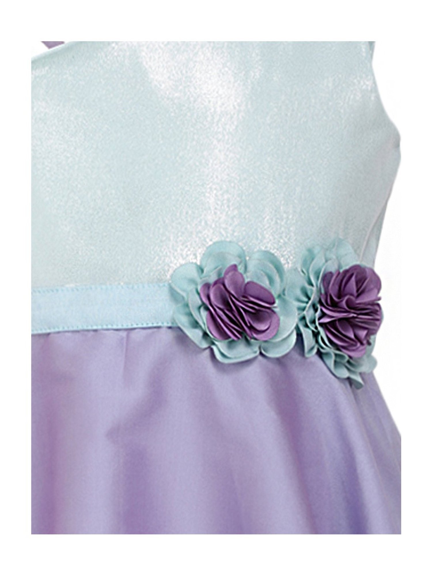 A Little Fable Kids Lavender Embellished Dress