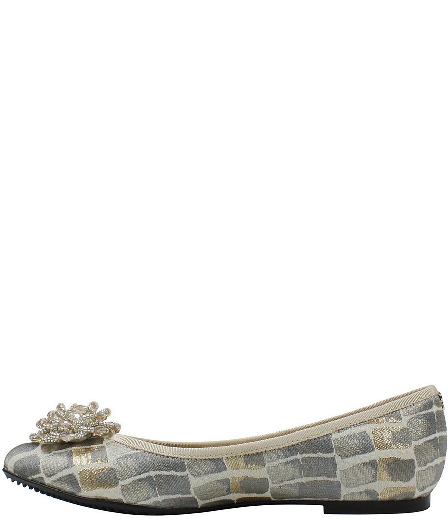 J. Renee Mallantha Print Ballet Flats