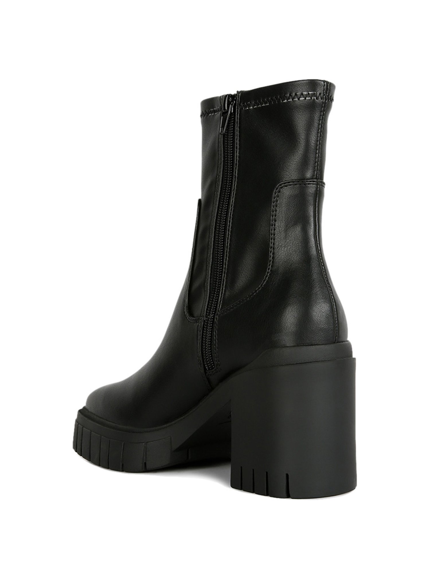 London Rag Women's Black Casual Booties