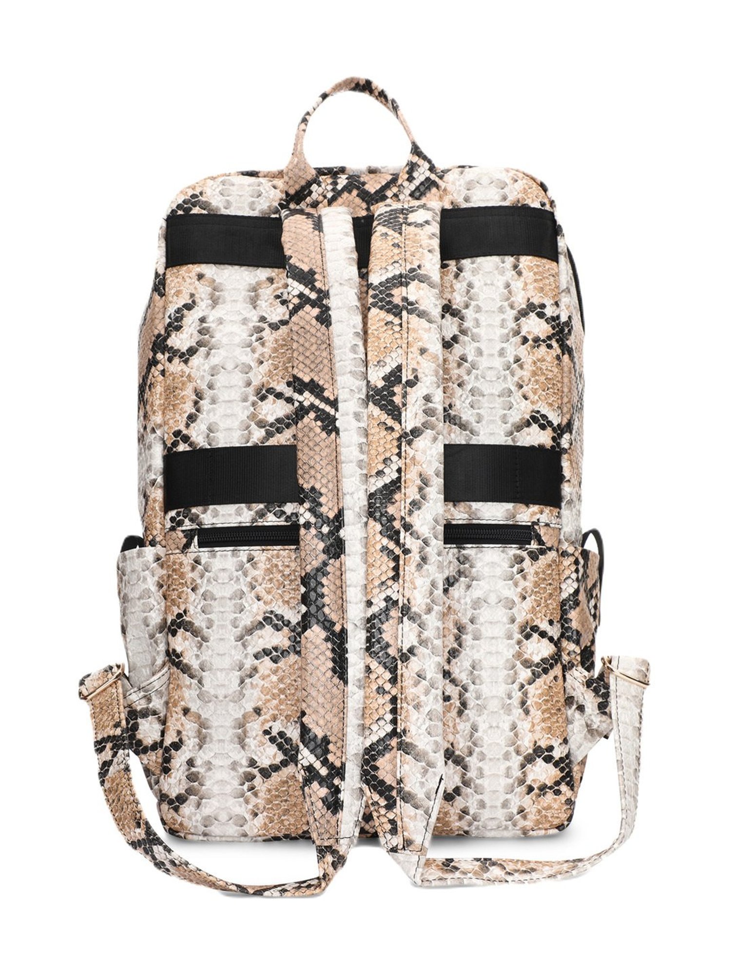 PELLE LUXUR Brown Textured Large Gaia Backpack