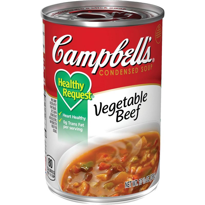 Campbell's Condensed Healthy Request Vegetable Beef Soup 10.5oz