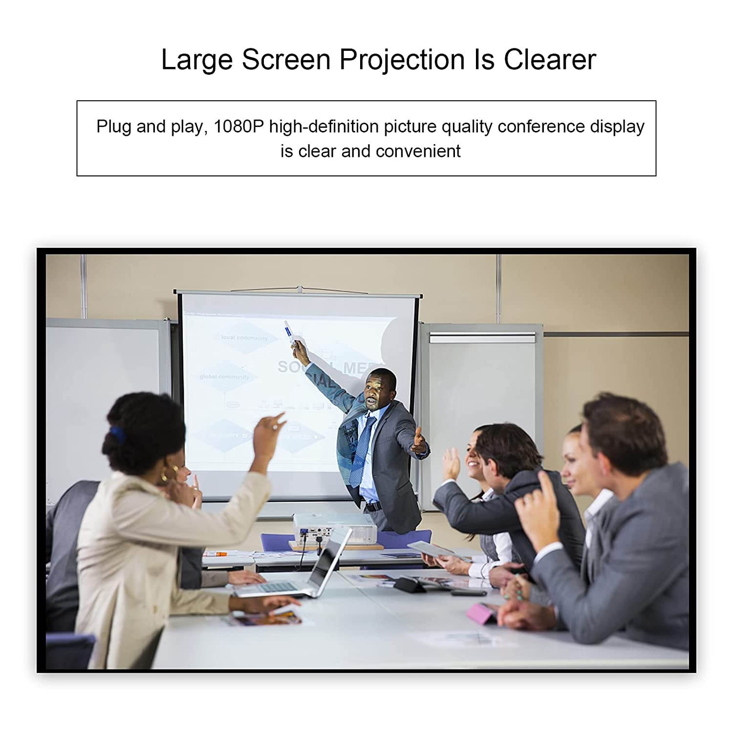 USB C to VGA Cable - Thunderbolt 3 USB 3.1 Type C to VGA Male Converter Adapter Cable for Laptop etc.(1.8M6ft)